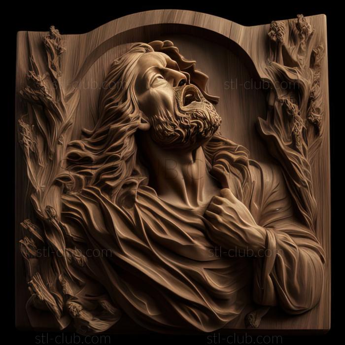 3D model st jesus (STL)